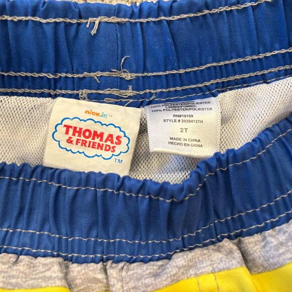 Thomas the Tank Swim Trunks - Train Swim Shorts - Size 2T - Nickelodeon - Picture 5 of 5